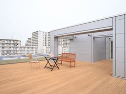 屋外テラスの様子