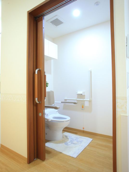 清潔感のあるトイレ空間