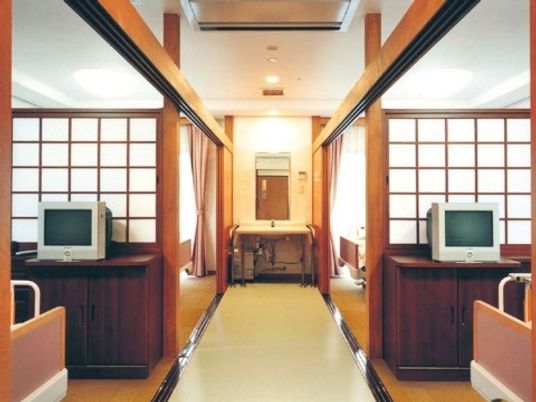 温かみのある廊下