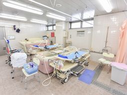 清潔な浴室設備