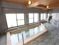 ゆったり浴槽の洗い場