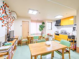 明るい共有スペース