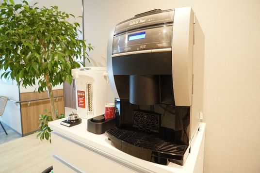 コーヒーマシーンと給湯器