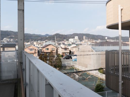 街並み眺望バルコニー