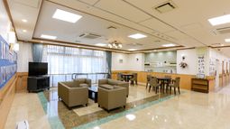 広々とした共用スペース