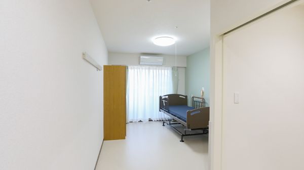 清潔な居室の一角