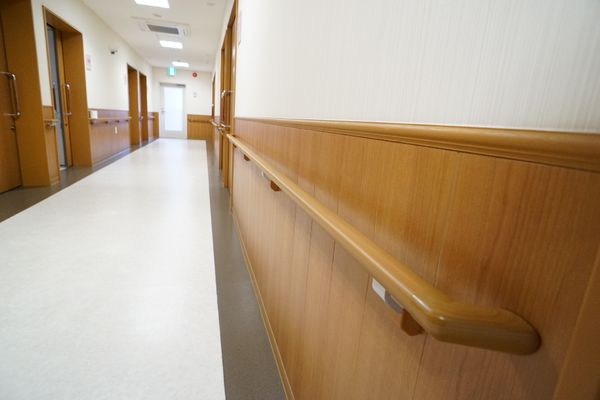 清潔感のある廊下