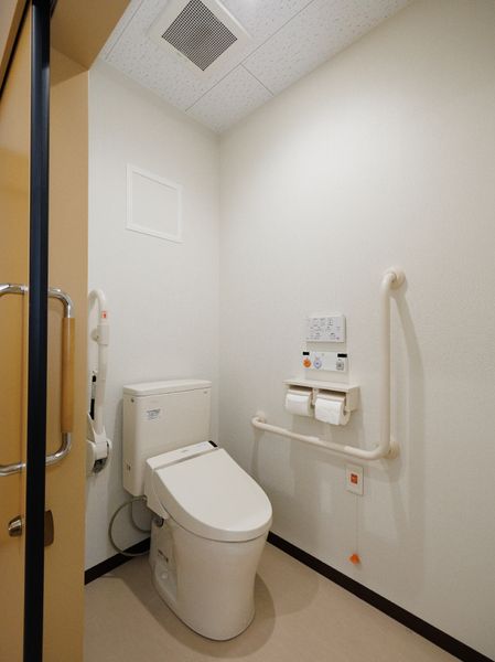 清潔なトイレ設備