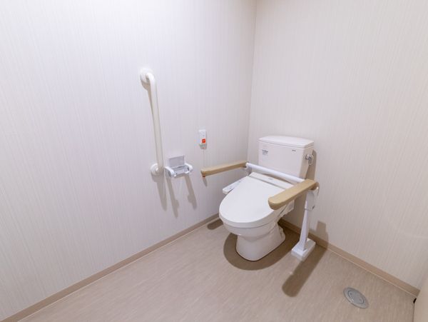 手すり付きトイレ  