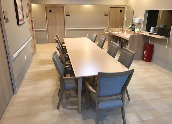 ダイニングスペースの配置