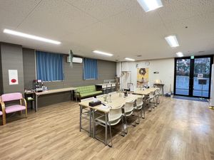 清潔で明るい共有エリア