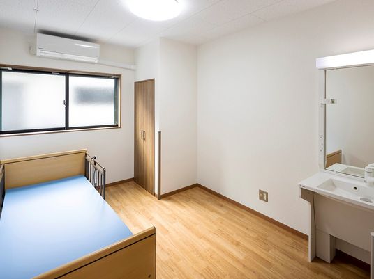 清潔な居室の一角