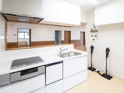 清潔なキッチン設備