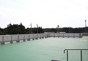 広々としたテラス