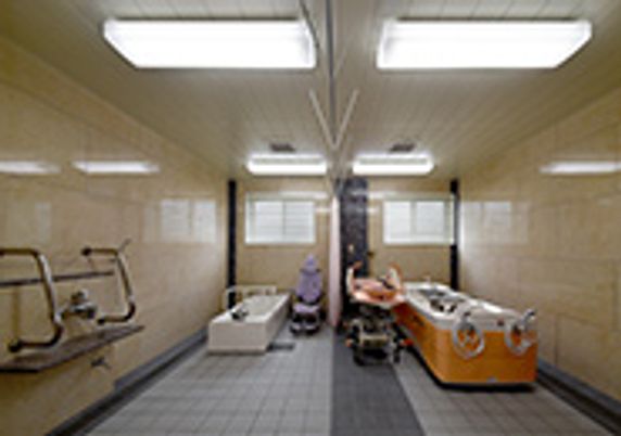 広々とした浴室