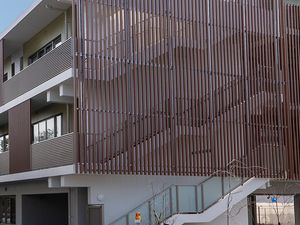 外観の建物正面  