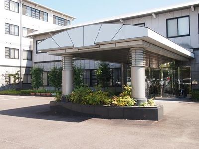 開放感のあるエントランス