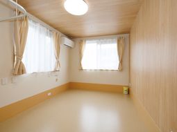 明るい空間の居室