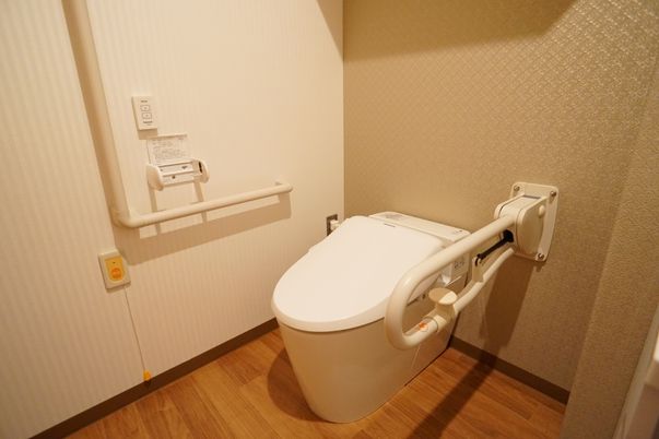 バリアフリーなトイレ空間