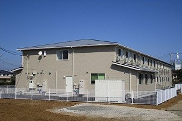 整備された新しい外観