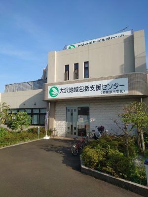 明るいエントランス