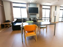 共用スペースの応接セット