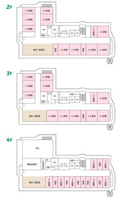 居室の間取り図