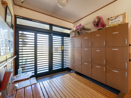 和風エントランスの風景