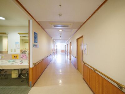 明るい廊下
