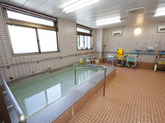 介護施設の浴室