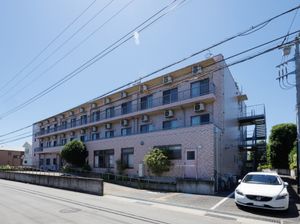 多階層の明るい外観