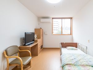 シンプルな個室居室