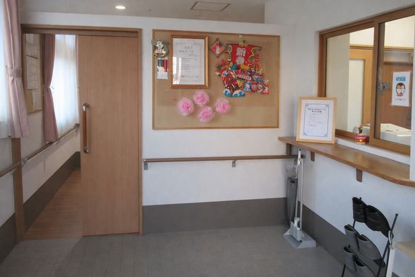 廊下の掲示物