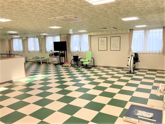 広々とした機能訓練室