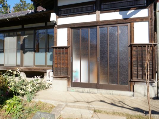 和風の建物の入口