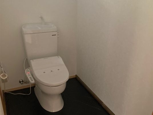 洗練された独立トイレ