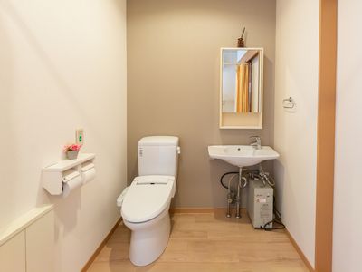 清潔感のあるトイレ空間