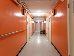 配慮された廊下設計