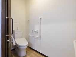 清潔なトイレ設備