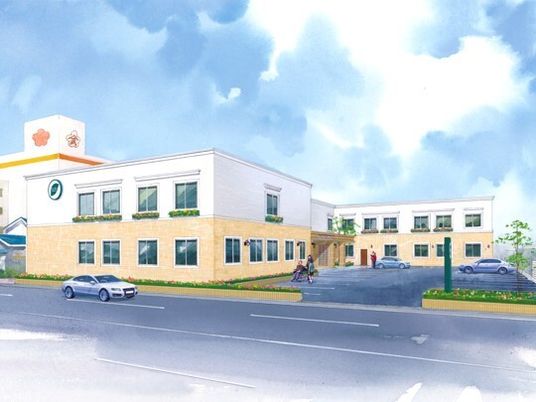 広々とした明るい外観