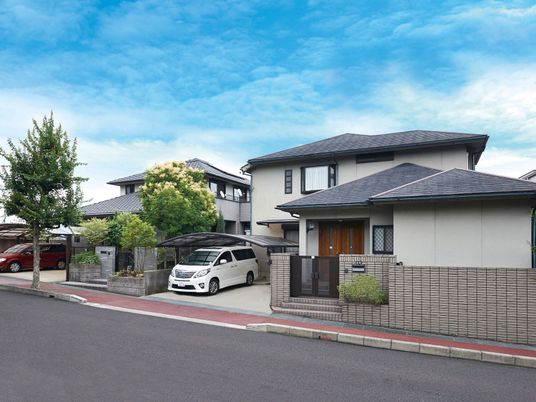 住宅風の外観  