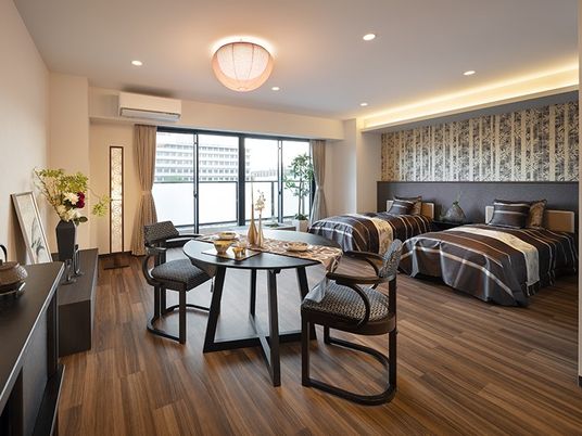 洋室の居心地の良い居室