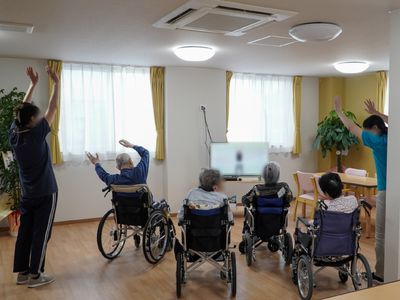 機能訓練をする部屋