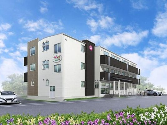清潔感ある明るい建物外観