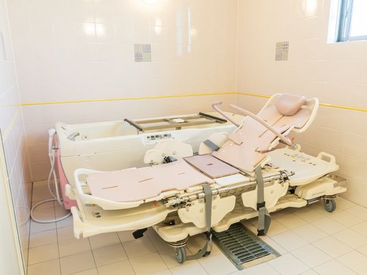 特殊浴槽設備が完備