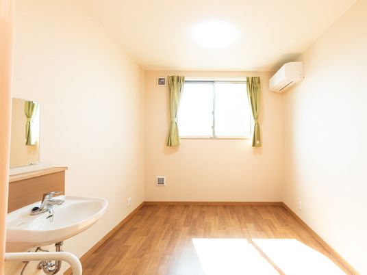 洗面台付き居室の写真