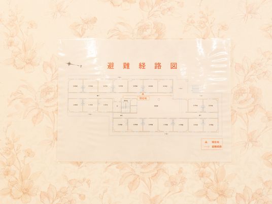 明示された施設配置図