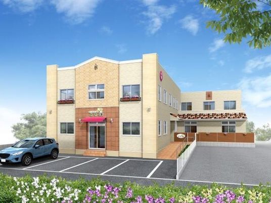 暖かみのある建物外観