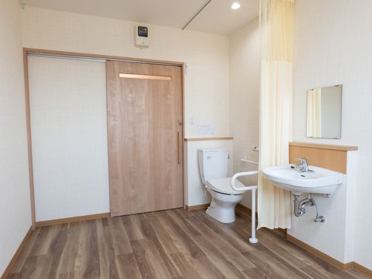 清潔感のあるトイレ空間
