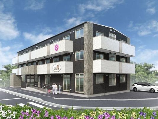 モダンな外観の建物